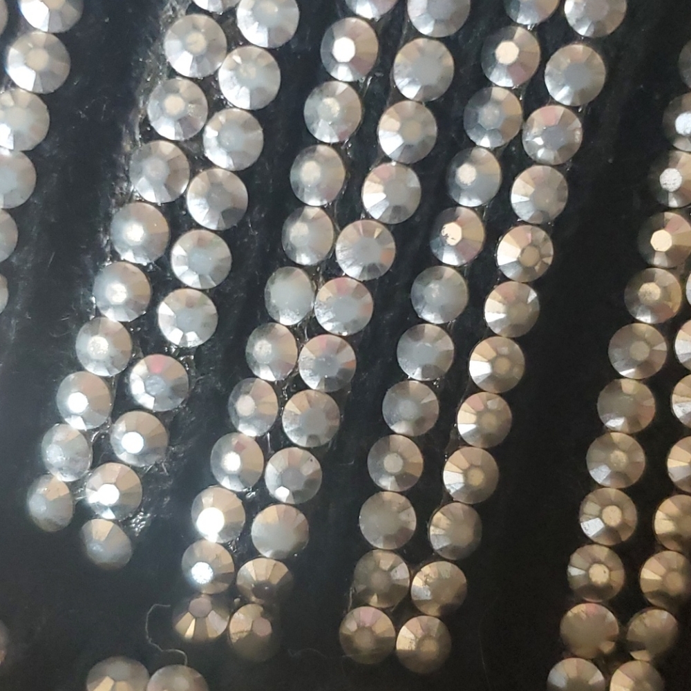 SILVER STUDDED RHINESTONE HAT - Picture 5 of 16
